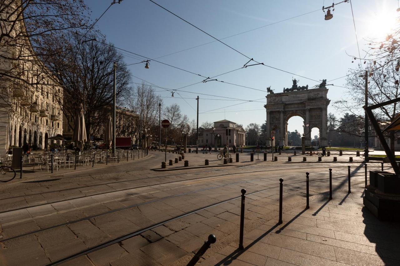 Arch Of Peace Lovely Flat Milano Eksteriør billede